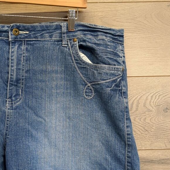 Illegal Jeans Denim Summer Shorts Women's Plus Size 24 - Picture 3 of 8